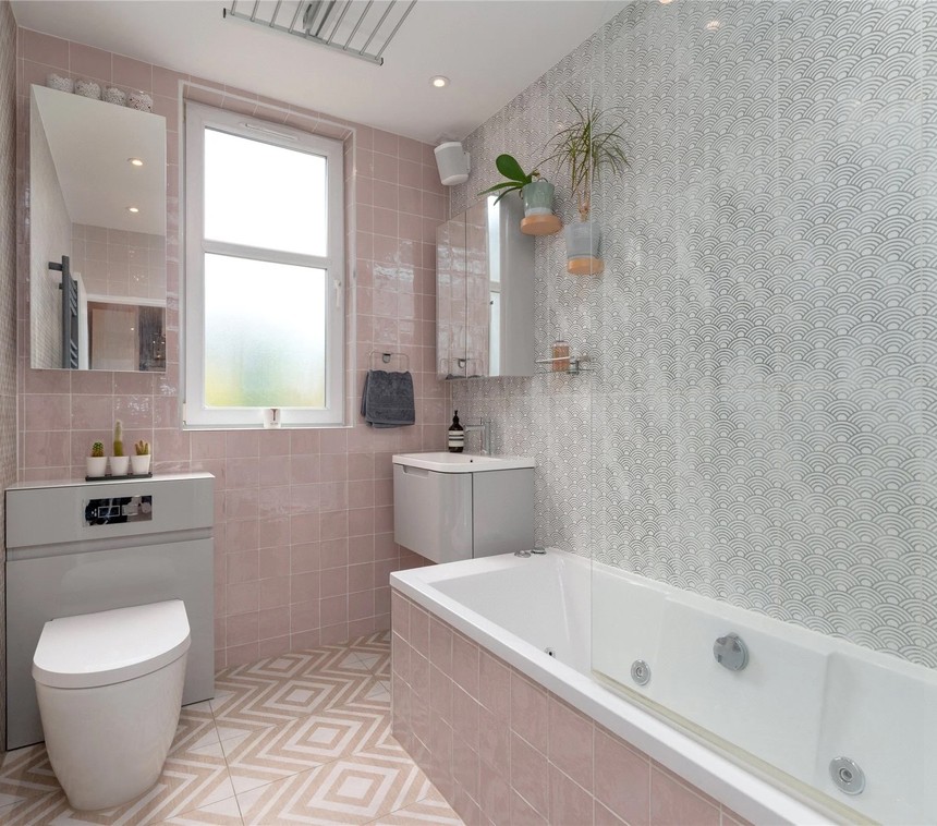 Bathroom at West Savile Terrace.