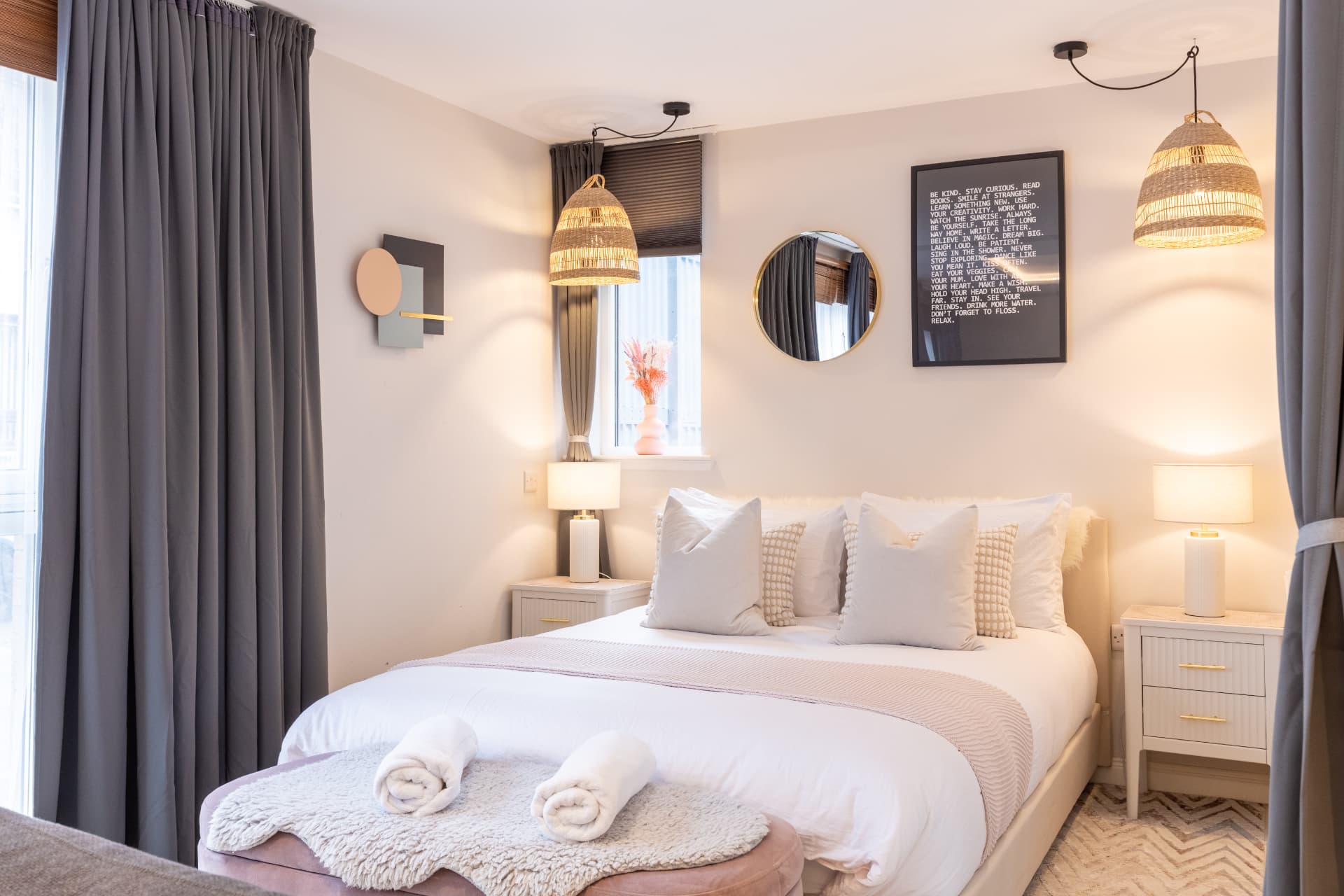 Heavenly Pad sleeping area.
